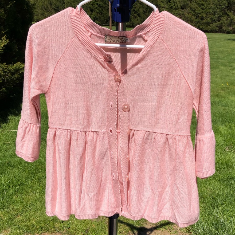 American Rag cute pink cardigan size small